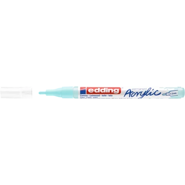 Akril marker 1-2mm, Edding 5300 pasztellkék