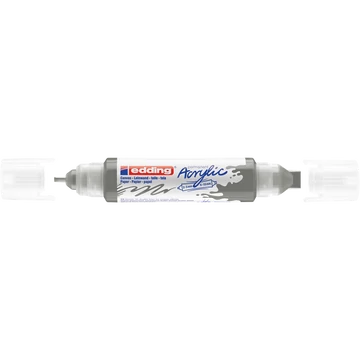 Akril marker 2-3mm, és 5-10mm, 3D kétvégű Edding 5400 antracit