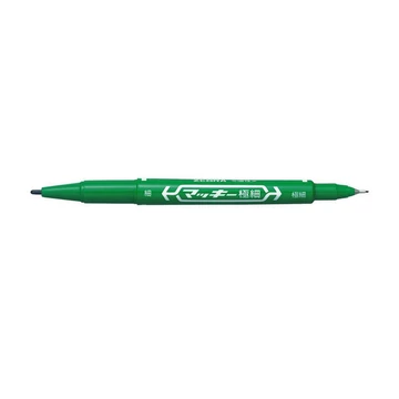 Alkoholos marker Extra fine Zebra MCKIE CARE zöld