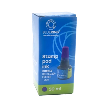 Bélyegzőfesték 30ml, Bluering® Flower lila