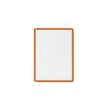 Bemutatótábla panel, A4, 5 db/csomag, Durable Sherpa narancs