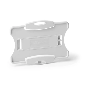 Biztonsági kártyatartó 1 kártyához Durable Eco szürke 10 db/csom