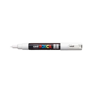Dekormarker 0,7-1mm, Uni Posca PC-1M fehér