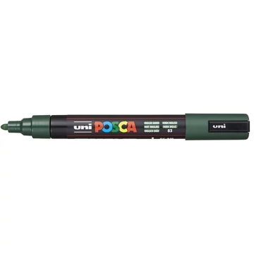Dekormarker 1,8-2,5mm, Uni Posca PC-5M angolzöld