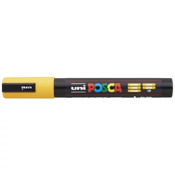 Dekormarker 1,8-2,5mm, Uni Posca PC-5M okker