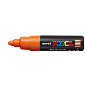 Dekormarker 4,5-5,5mm, Uni Posca PC-7M narancs