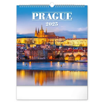 Falinaptár képes  300x340mm Prague Realsystem 2026.