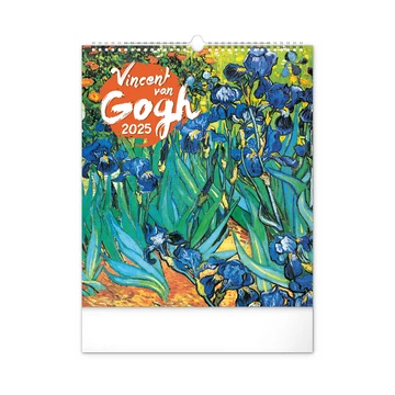 Falinaptár képes  300x340mm Vincent van Gogh Realsystem 2026.