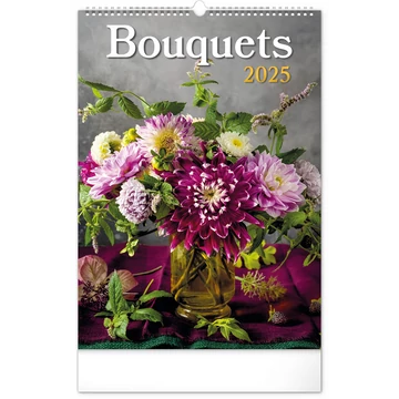 Falinaptár képes  330×460mm Bouquets  Realsystem 2026.