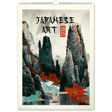 Falinaptár képes  330×460mm Vintage Posters-Japanese art Realsystem 2026.