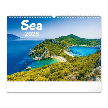 Falinaptár képes  480×330mm Sea  Realsystem 2026.