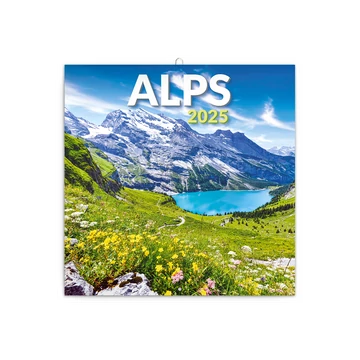 Falinaptár képes lemeznaptár 300x300mm, Alps Realsystem 2026.