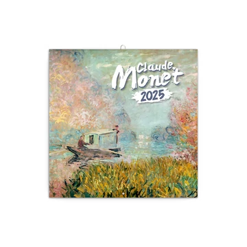 Falinaptár képes lemeznaptár 300x300mm, Claude Monet Realsystem 2026.
