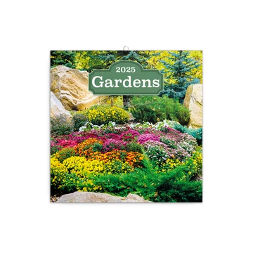 Falinaptár képes lemeznaptár 300x300mm, Gardens Realsystem 2026.