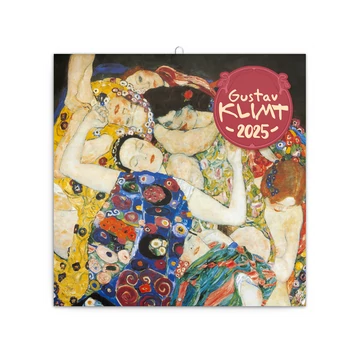 Falinaptár képes lemeznaptár 300x300mm, Gustav Klimt Realsystem 2026.