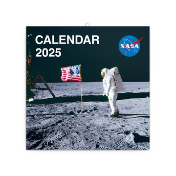 Falinaptár képes lemeznaptár 300x300mm, NASA Realsystem 2026.