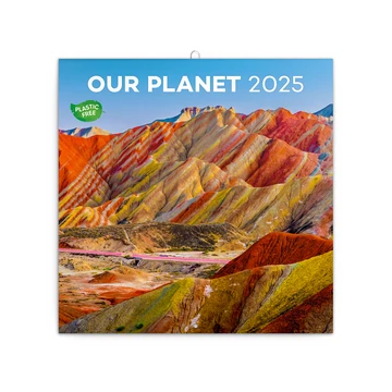Falinaptár képes lemeznaptár 300x300mm, Our Planet Realsystem 2026.