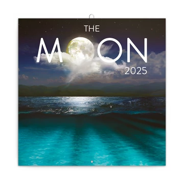 Falinaptár képes lemeznaptár 300x300mm, The Moon Realsystem 2026.