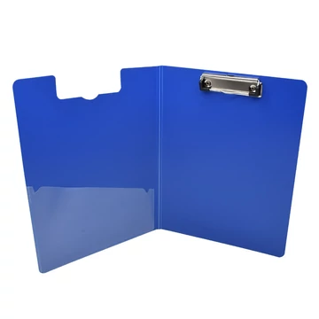 Felírótábla fedeles extra merev A4, PP Bluering® kék