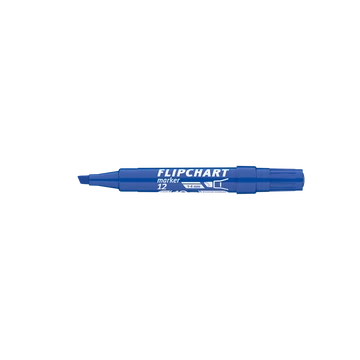 Flipchart marker vízbázisú 1-4mm, vágott Artip 12 kék