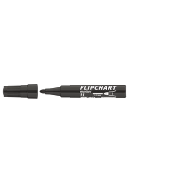 Flipchart marker vízbázisú 3mm, kerek Artip 11 fekete