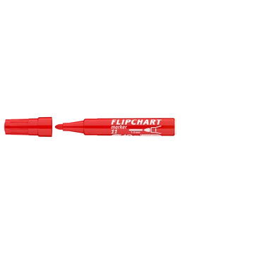 Flipchart marker vízbázisú 3mm, kerek Artip 11 piros