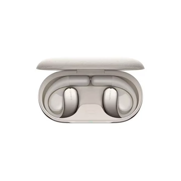 Fülhallgató bluetooth XIAOMI OPENWEAR SZTEREO (v5.3, TWS, fülre akasztható, mikrofon + töltőtok) bézs