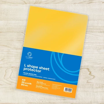Genotherm `L` A4, 80 micron sárga 25 db/csomag, Bluering®,