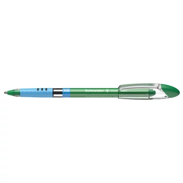 Golyóstoll 0,7mm, kupakos Schneider Slider Basic XB, írásszín zöld