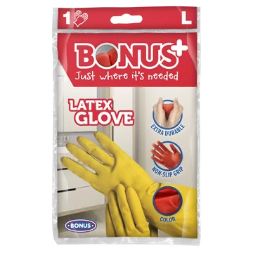 Gumikesztyű L háztartási Bonus_B316