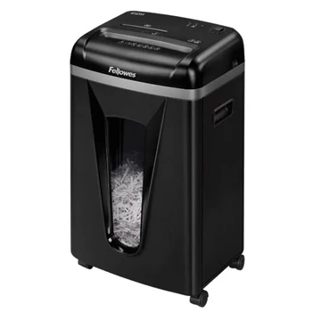 Iratmegsemmisítő, 9lap, mikrokonfetti vágás 2x12mm, Fellowes® Microshred 450M