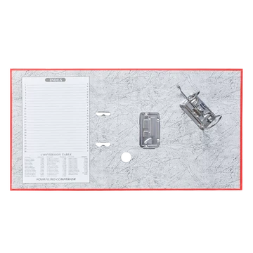 Iratrendező A4, 5cm,lapraszerelt, Bluering® Smart piros