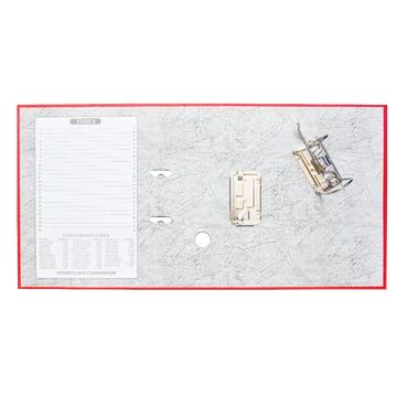 Iratrendező A4, 7,5cm,lapraszerelt, Bluering® Smart piros