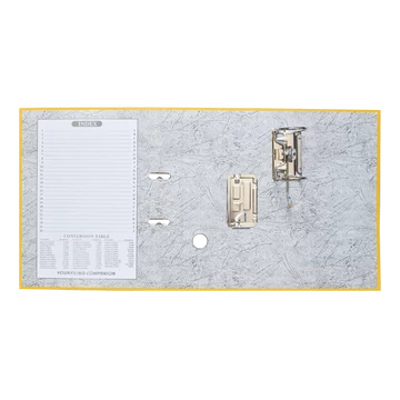 Iratrendező A4, 7,5cm,lapraszerelt, Bluering® Smart sárga