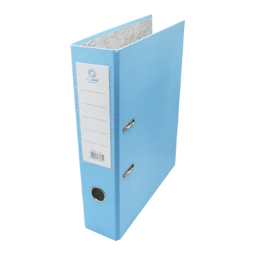 Iratrendező A4, 7,5cm,lapraszerelt, Bluering® Smart világoskék