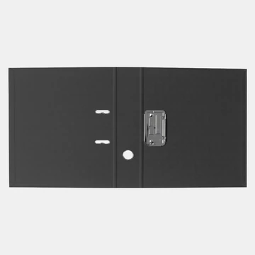 Iratrendező A4, 7,5cm, két oldalt PP borítás,lapraszerelt, Bluering® Premium fekete