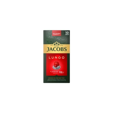 Kávékapszula, Nespresso kompatibilis Jacobs Lungo 6 Classico 10db/doboz