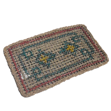 Lábtörlő 60 x 35 cm gyékény tengerifű