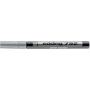 Lakkmarker 0,8mm, kerek Edding 792 ezüst