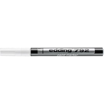 Lakkmarker 0,8mm, kerek Edding 792 fehér