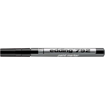 Lakkmarker 0,8mm, kerek Edding 792 fekete