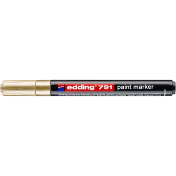 Lakkmarker 1-2mm, kerek Edding 791 arany
