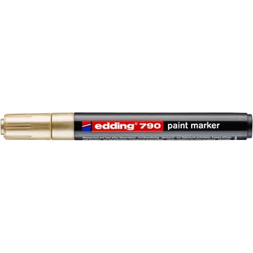 Lakkmarker 2-3mm, kerek Edding 790 arany