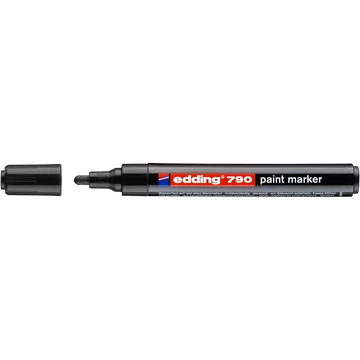 Lakkmarker 2-3mm, kerek Edding 790 fekete