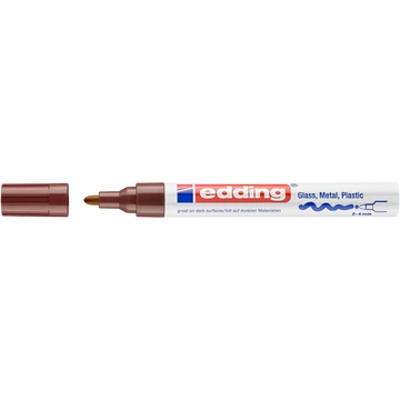 Lakkmarker 2-4mm, kerek Edding 750 barna