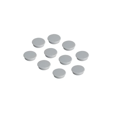 Mágnes 38mm, erősség: 2500 g. Franken 10 db/csomag, szürke