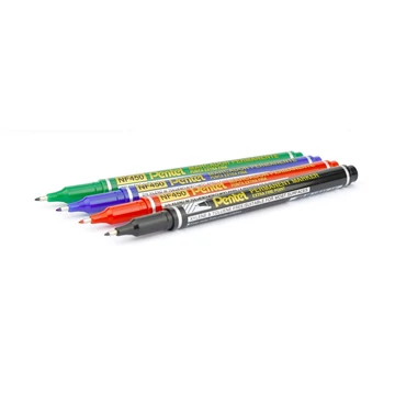 Alkoholos marker 1,2mm NF450-C Pentel vékony hegyű OHP S kék