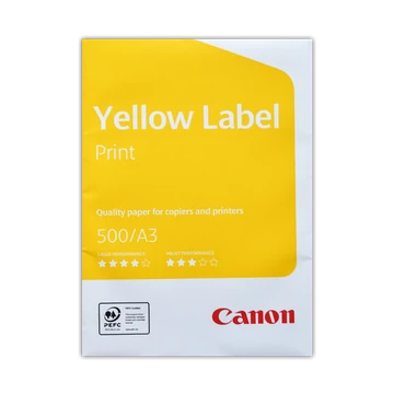 Másolópapír A3, 80g, Canon Yellow Label 500ív/csomag,