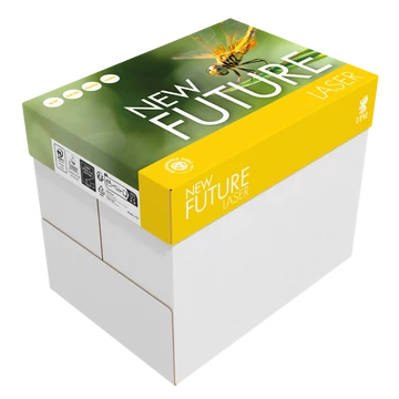 Másolópapír A4, 80g, CIE 150 fehérség, New Future Laser Copy 500ív/csomag