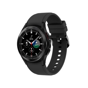 Okosóra SAMSUNG Galaxy Watch 4 Classic (eSIM, szilikon csuklópánt, alumínium, 46mm) fekete